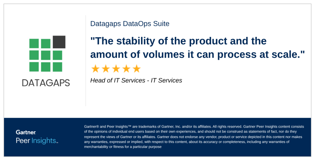 The stability of the product and the amount of volumes it can process at scale