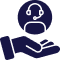 Vector helpline icon